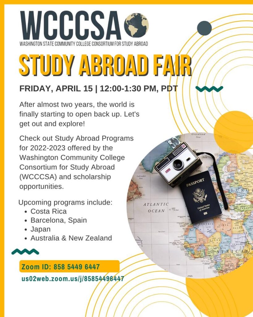 Study Abroad Informational Flyer