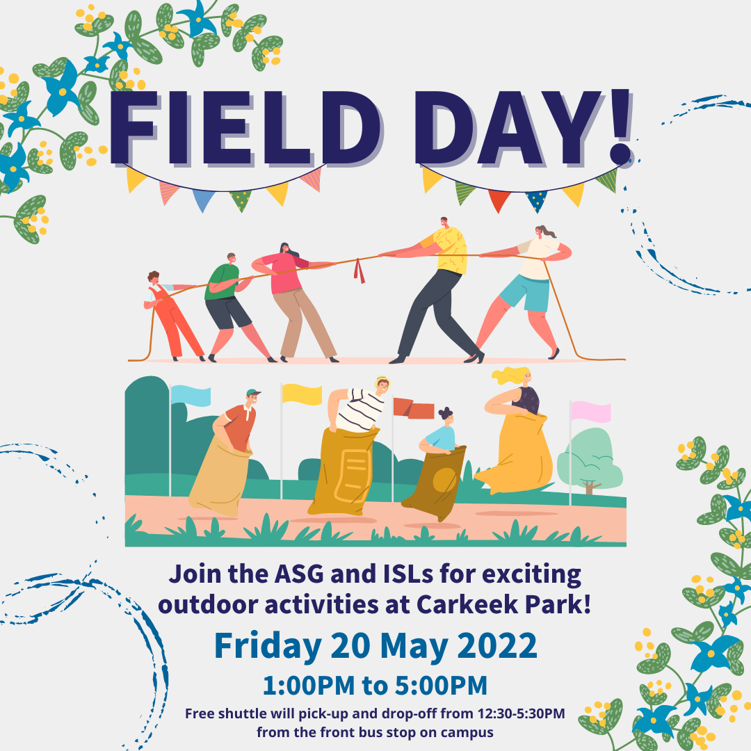 Field Day! This Friday 5/20 Shoreline Today