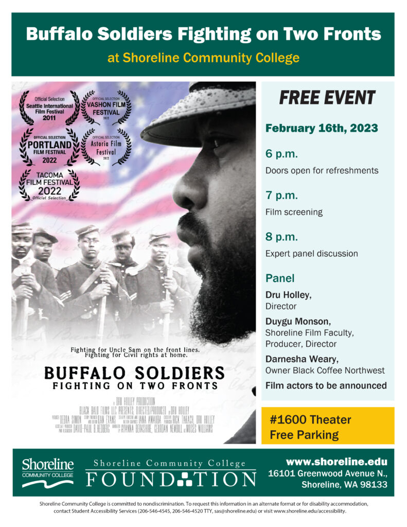 Buffalo Soldier film event info