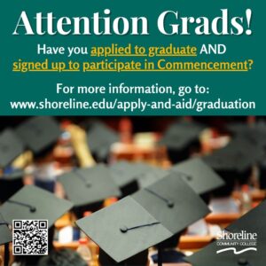 A sea of graduation caps and text asking grad to sign-up.