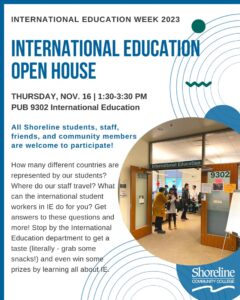 International Education Open House Flyer