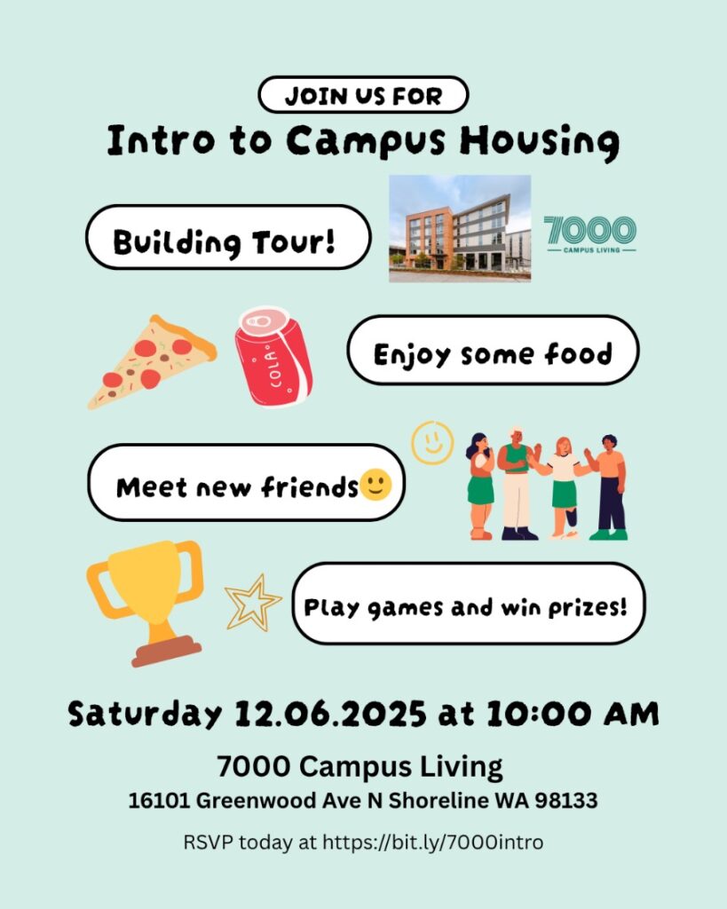 Flyer featuring event details. 