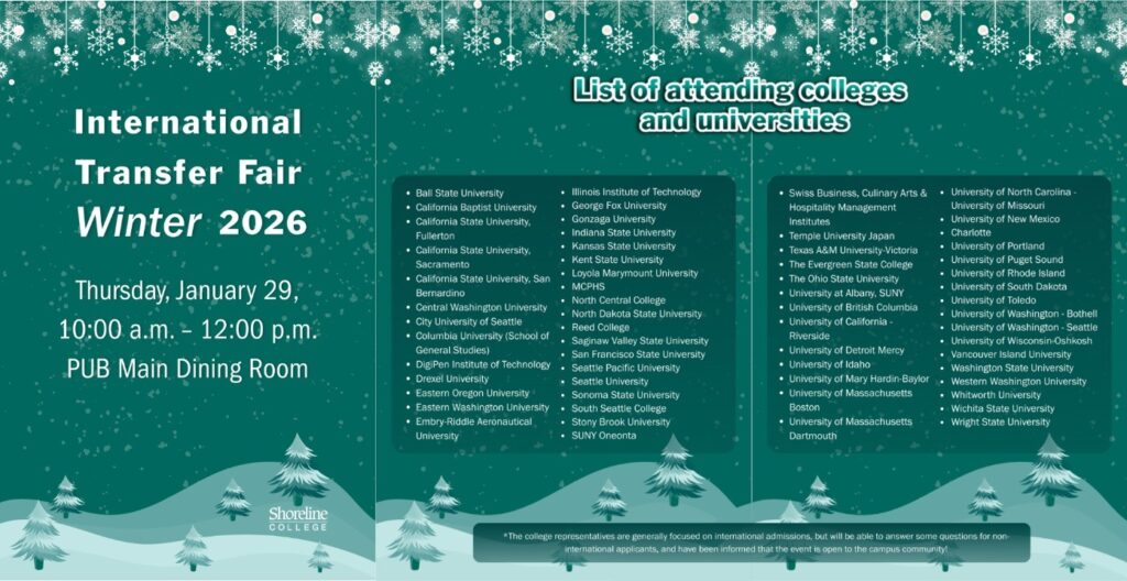 Flyer featuring event details.