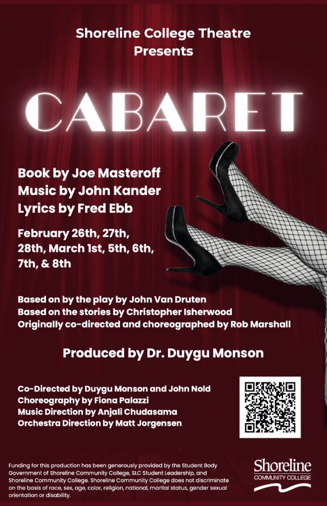 Poster featuring event details.