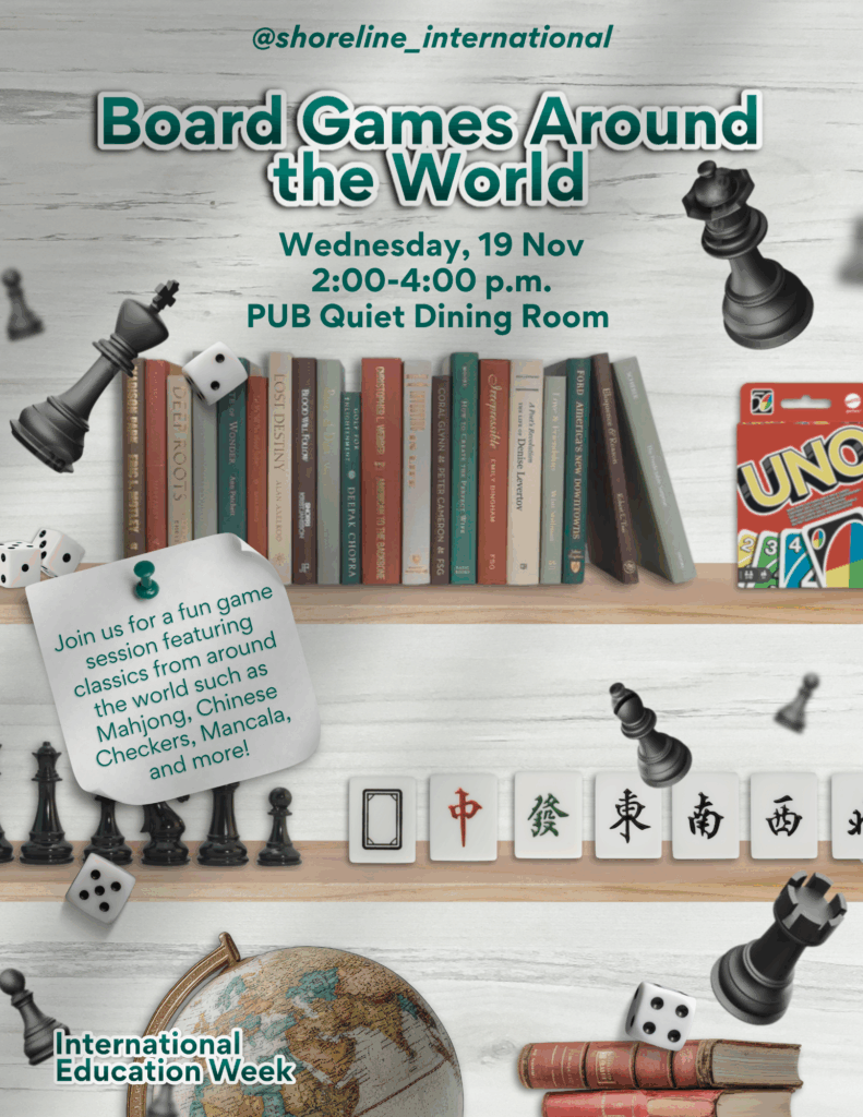 Flyer featuring event details.