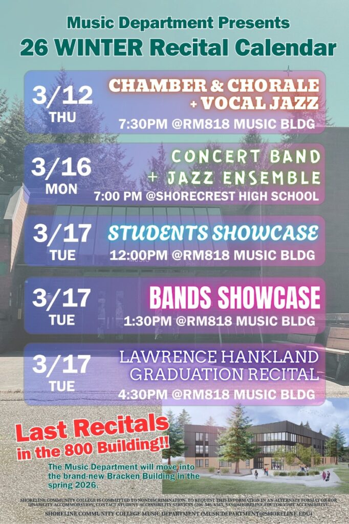 Flyer featuring event details.