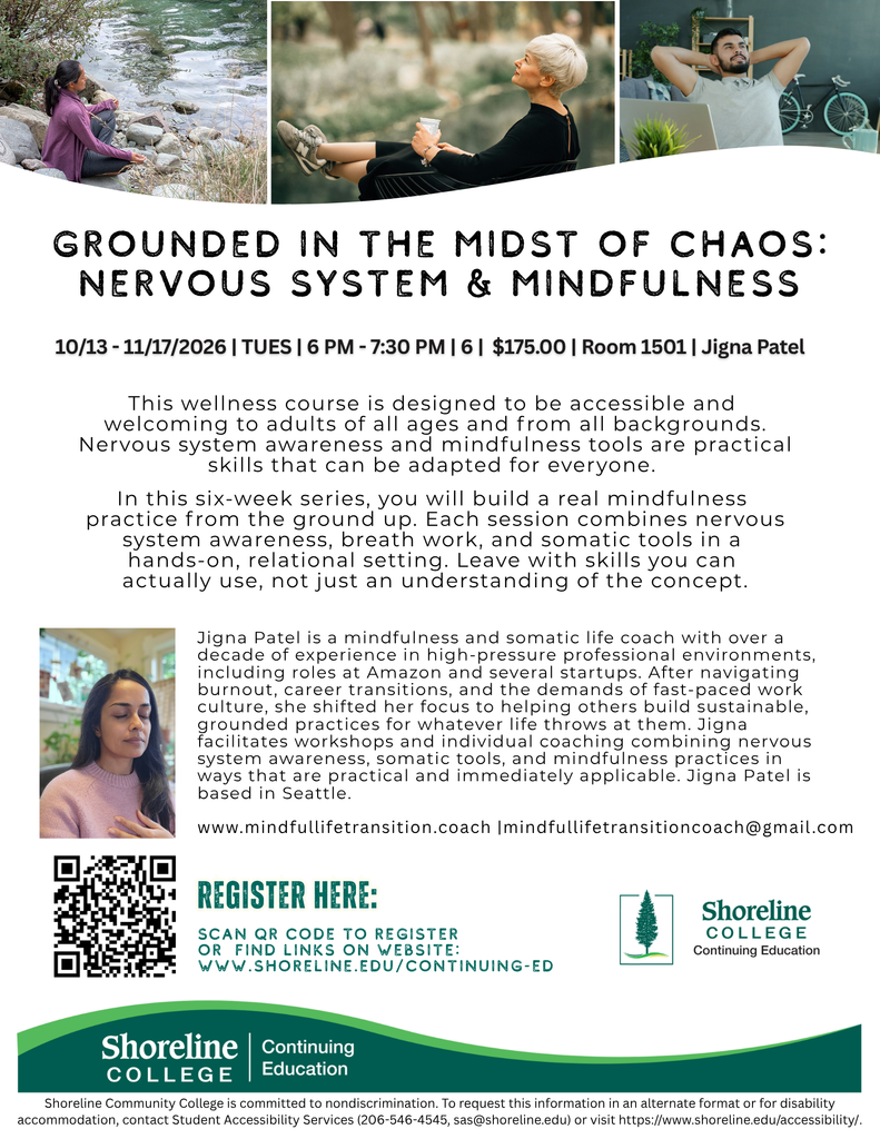 Class flyer. 